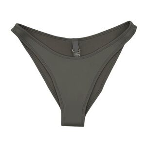 Skims Rubberized Scuba Swim Tanga Bikini Bottom Size Large